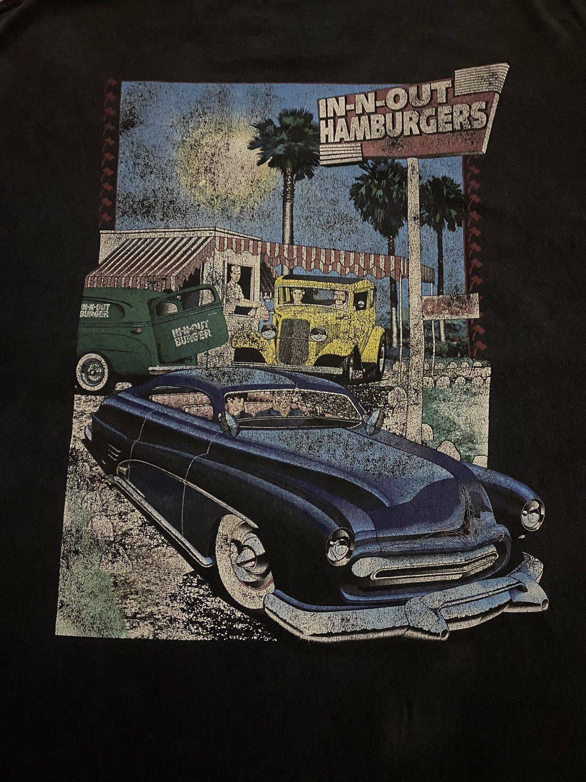 Other Vintage In N Out Burger Las Vegas T Shirt Size US XL / EU 56 / 4 - 3 Thumbnail