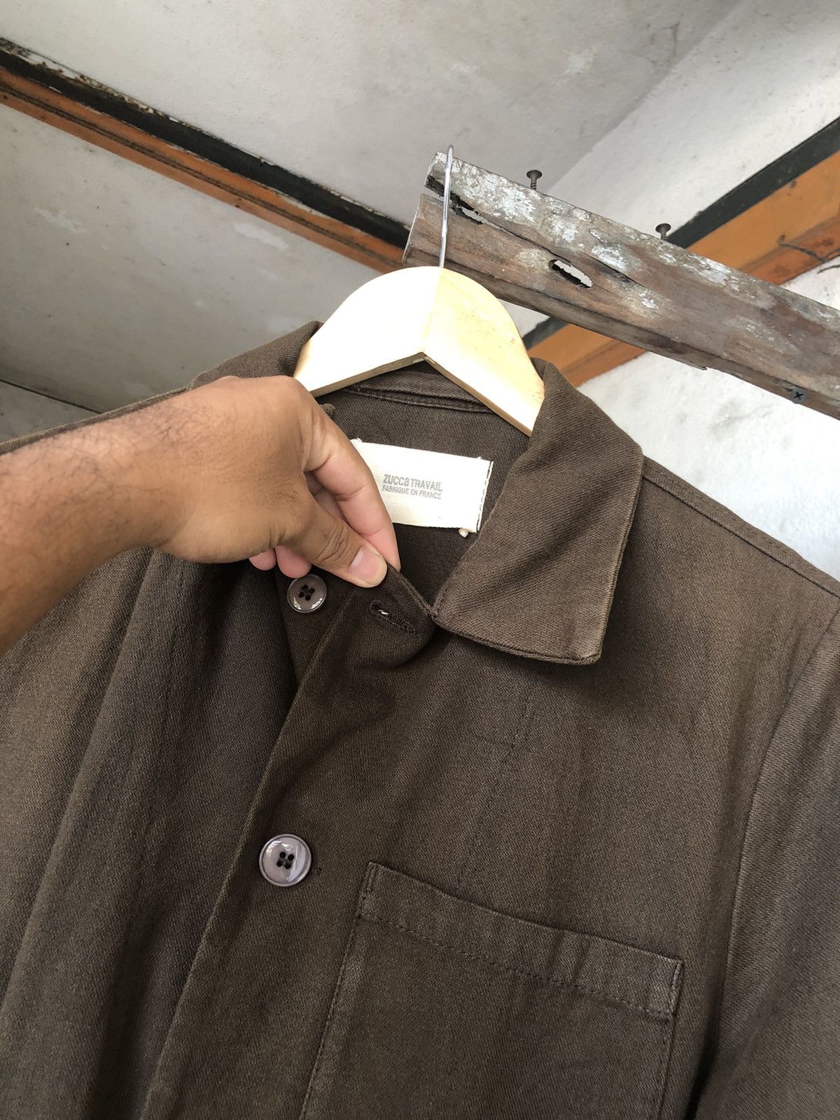 CABANE de ZUCCa Vintage Zucca Travail by Issey Miyake Button Up Jacket Size US S / EU 44-46 / 1 - 10 Thumbnail