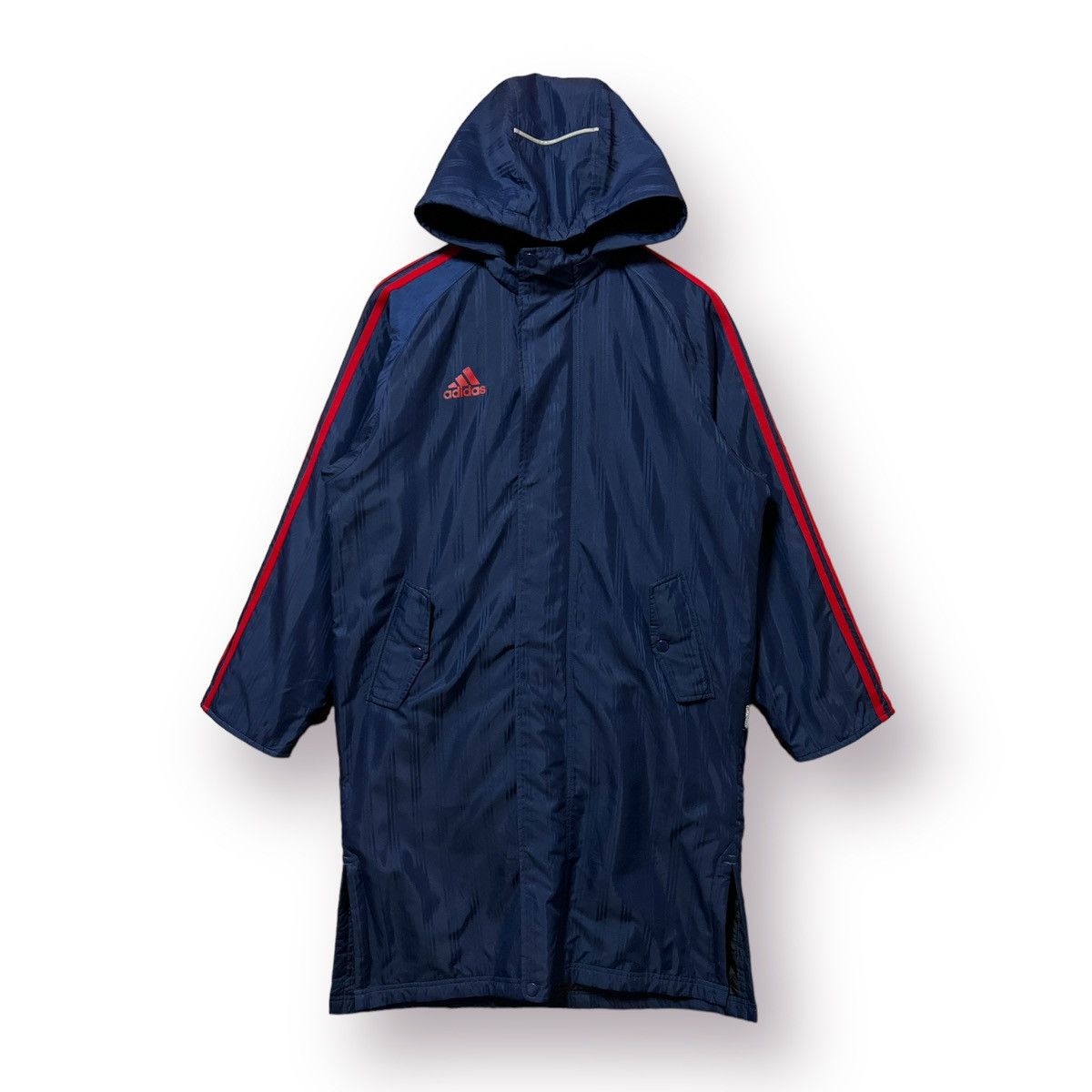 Adidas sportwear long jacket big logo