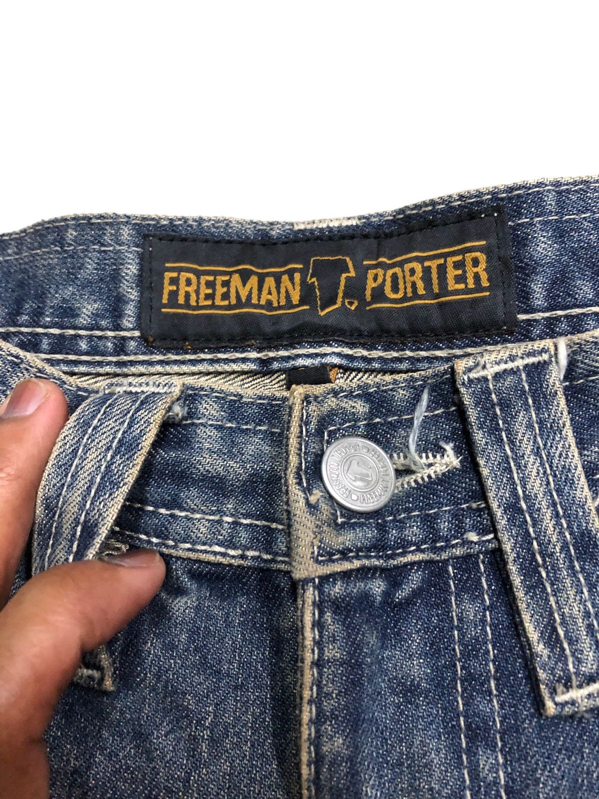 Freeman T. Porter FLARED⚡️⚡️RUSTY DENIM Size US 35 - 4 Thumbnail