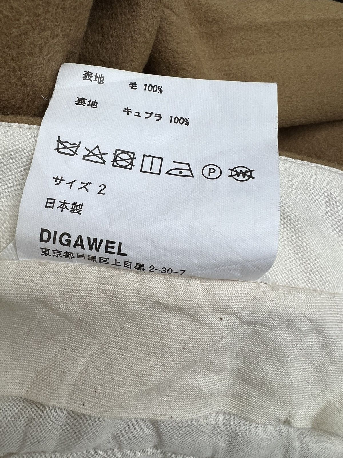 DIGAWEL DIGAWEL Japan Wool Chinos Cropped Trouser Pant Size US 30 / EU 46 - 15 Thumbnail