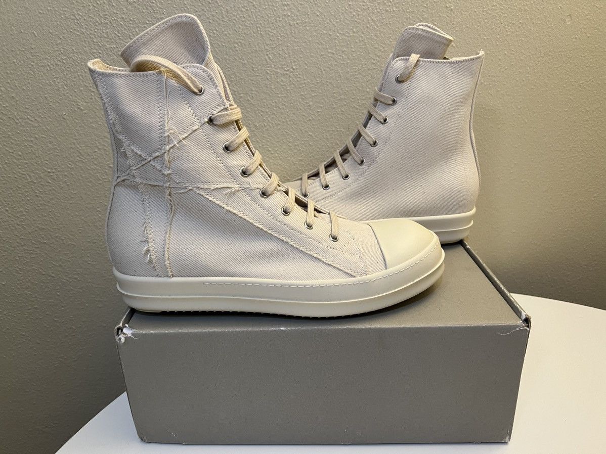 Rick Owens Drkshdw Rick Owens DRKSHDW Off-White Penta Ramones (new w ...