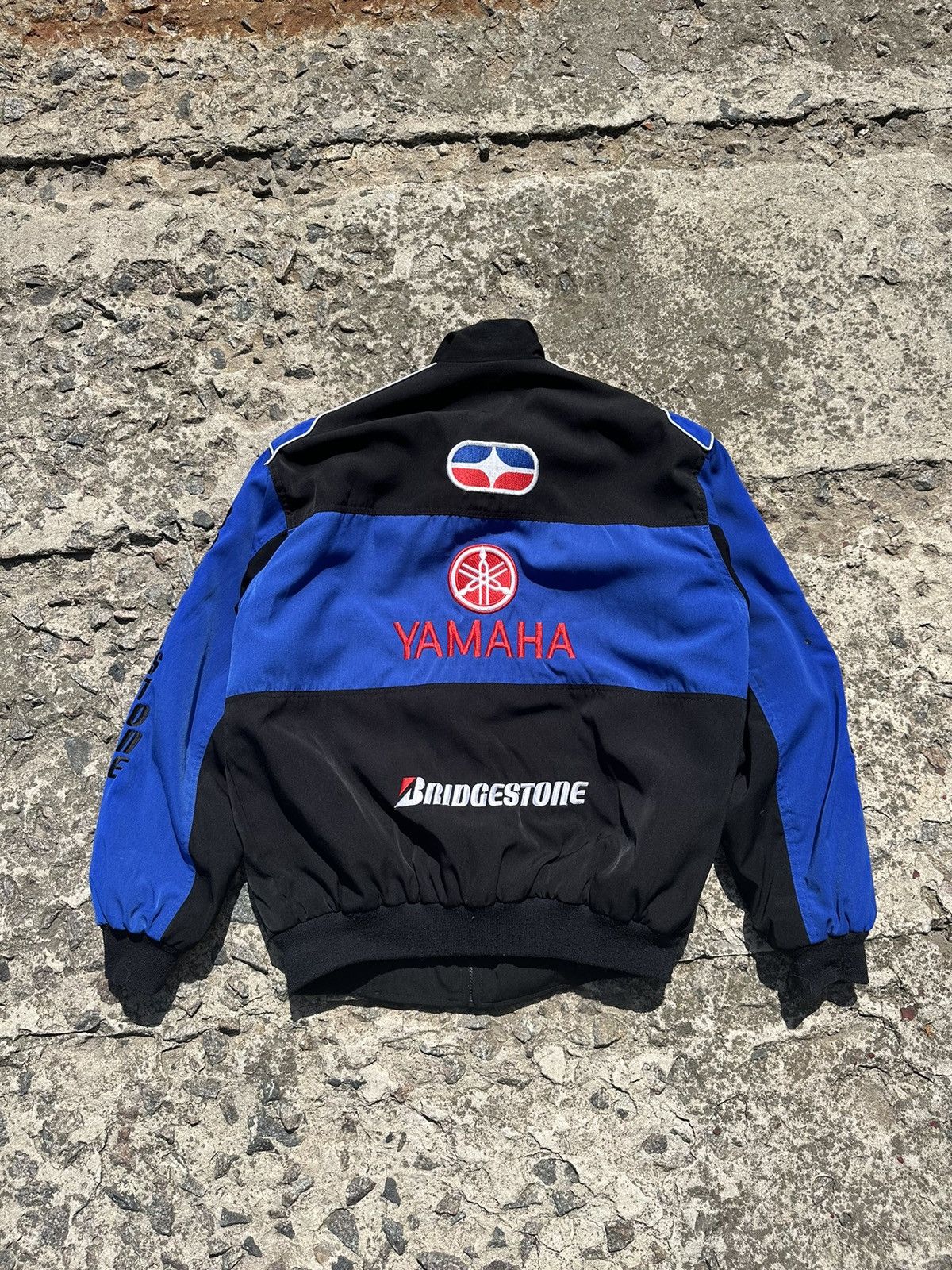 NASCAR × Vintage Vintage 90s Yamaha Bridgestone Racing Jacket Size US M / EU 48-50 / 2 - 6 Thumbnail