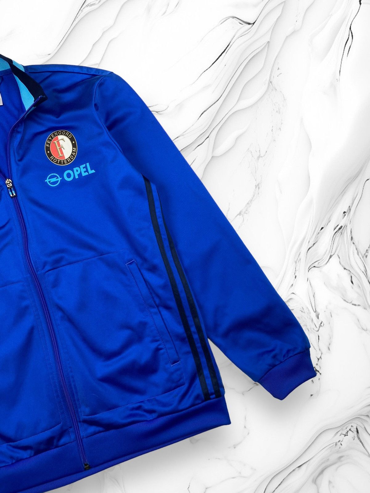 Adidas Adidas Feyenoord Rotterdam Opel Top Track Jacket Size US M / EU 48-50 / 2 - 3 Thumbnail