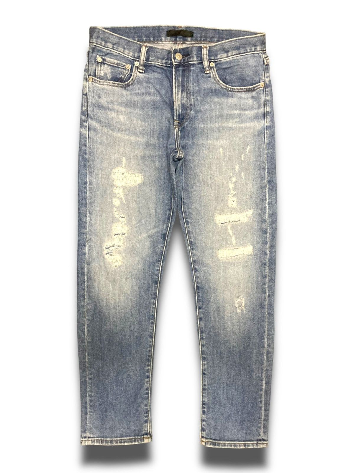 Vintage 90s Japan Distressed Denim