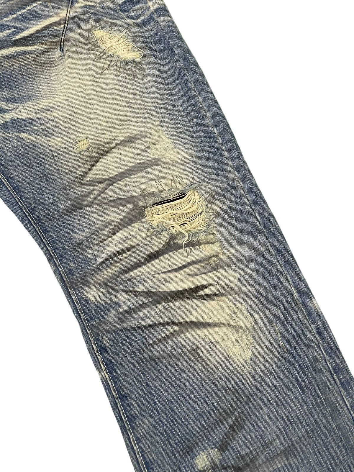 Japanese Brand Distress Jeans Urban Craft Honeycomb Painted Straight 5🟦8 Size US 32 / EU 48 - 7 Thumbnail