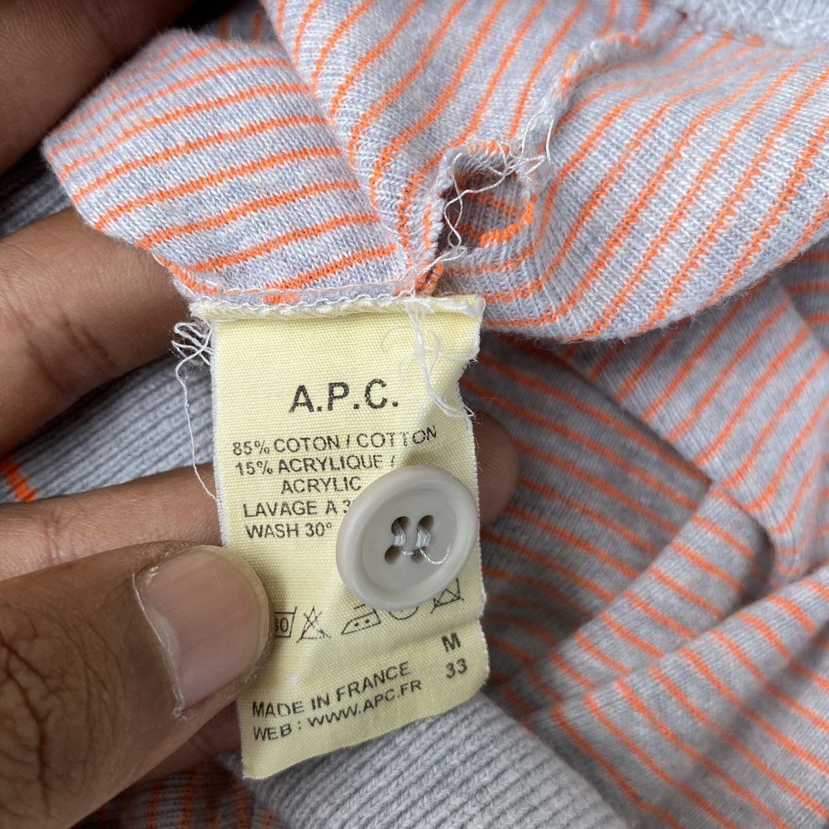 A.P.C. Vintage 90s APC Polo Tee Size US M / EU 48-50 / 2 - 5 Thumbnail