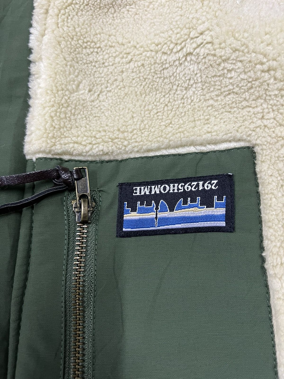 291295=Homme 291295 Homme reversible sherpa parka jacket Size US M / EU 48-50 / 2 - 8 Thumbnail