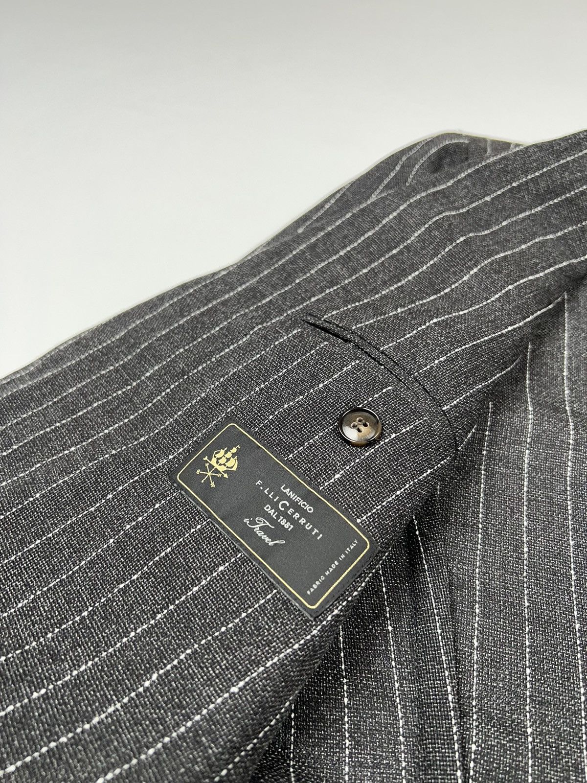 Suitsupply Suitsupply Striped Wool Havana Patch Traveler Blazer Jacket Size 40R - 12 Thumbnail