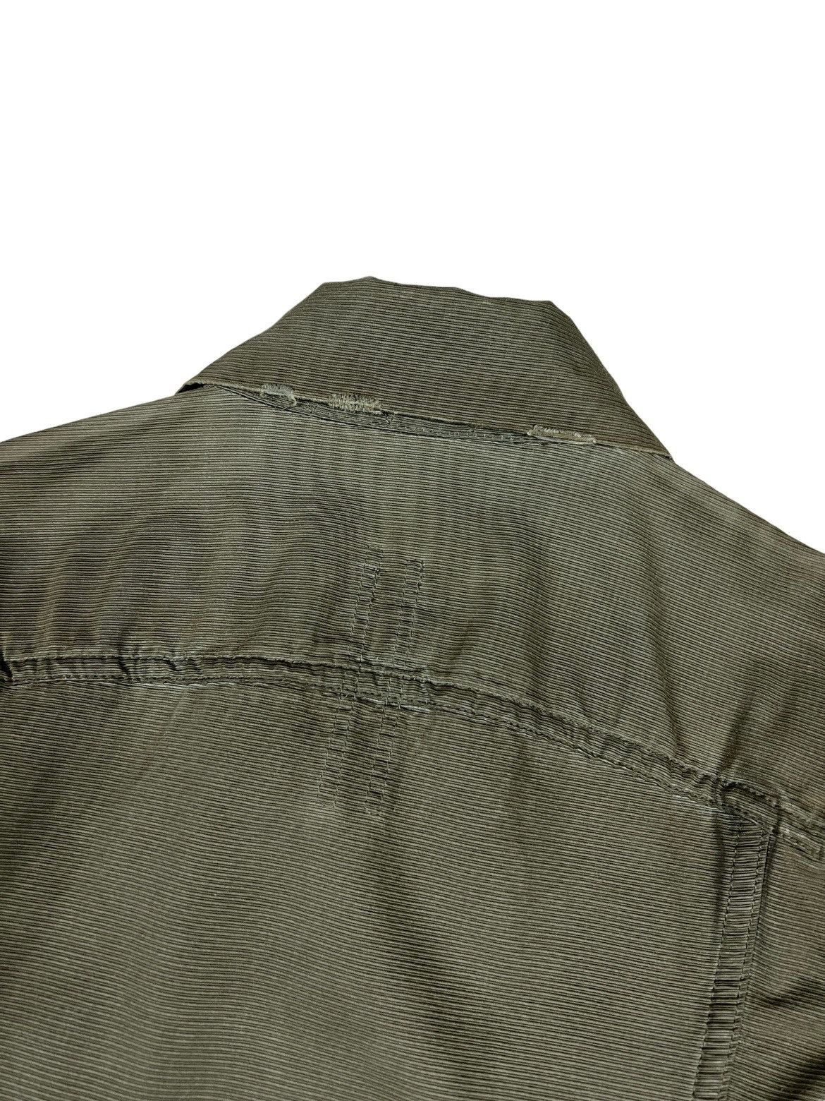 Rick Owens Archive FW07 Rick Owens DRKSHDW Waxed Grosgrain Jacket Size US S / EU 44-46 / 1 - 9 Thumbnail