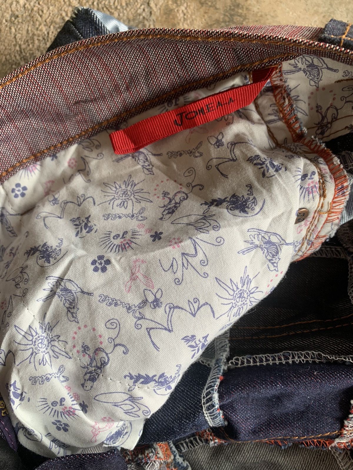 Beauty Beast × Japanese Brand Rare🔥joneaa patchwork jeans Size US 32 / EU 48 - 7 Thumbnail