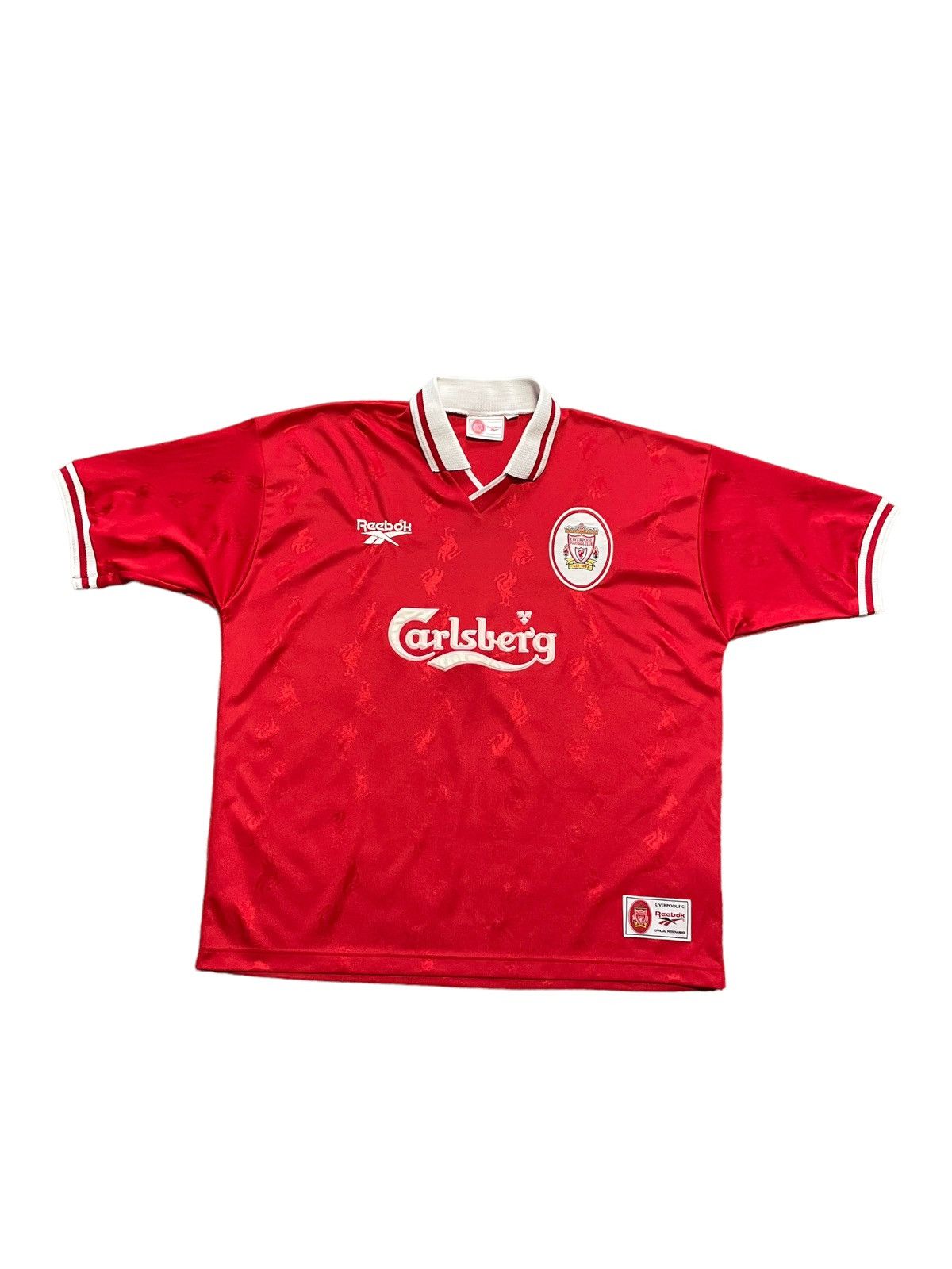 Reebok Liverpool FC 1996-1997 Reebok Soccer Jersey Size US XL / EU 56 / 4 - 1 Thumbnail