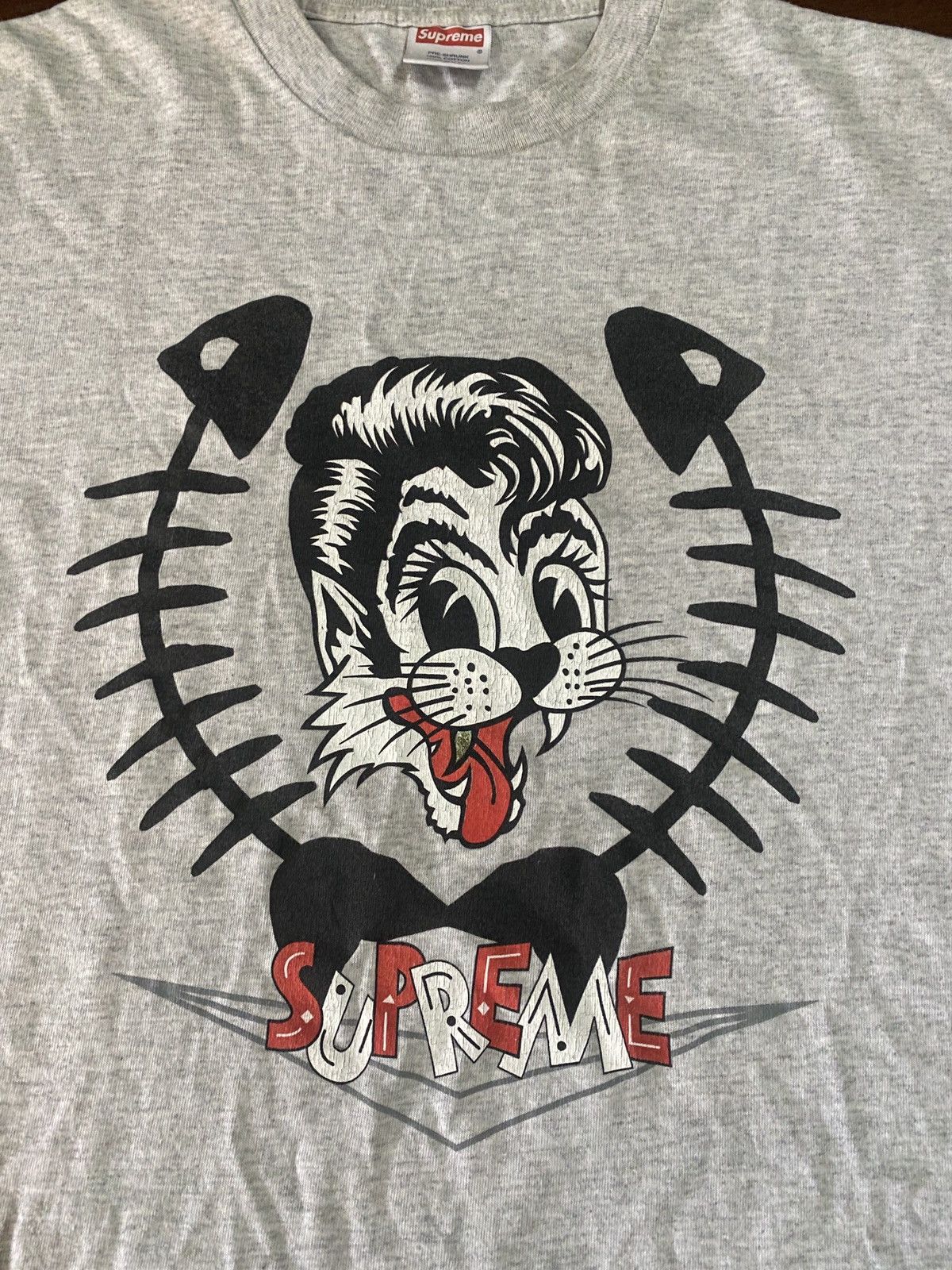 Hypebeast FIRE 🔥 VINTAGE SUPREME STRAY CAT SS 03 Size US M / EU 48-50 / 2 - 3 Thumbnail