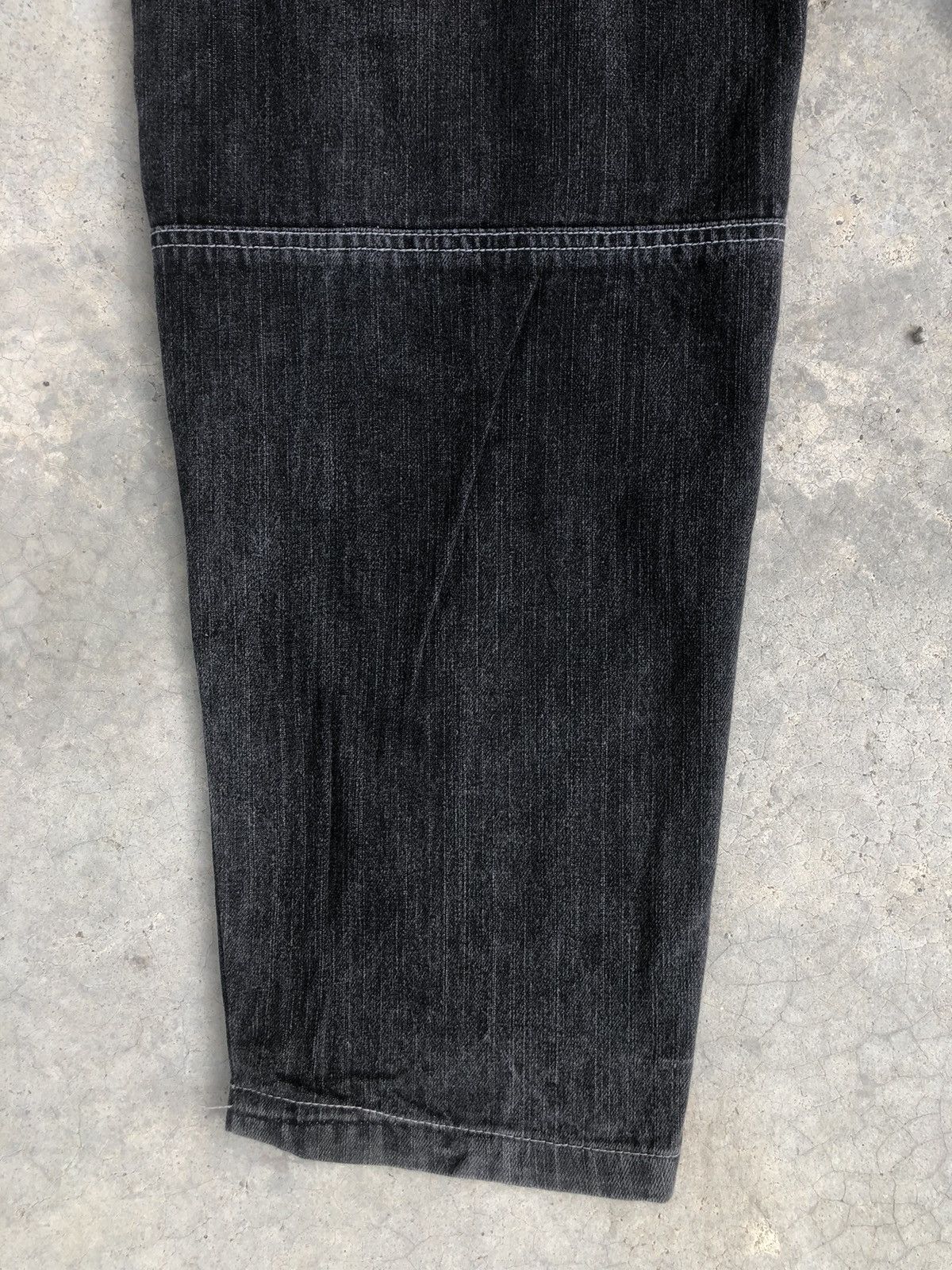 Hobo Japanese Hobo Embroidered Jeans Baggy Jean Hip Hop Size US 33 - 6 Thumbnail