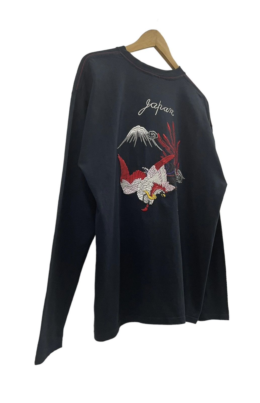 Japanese Brand Vintage Sukajan Souvenir Embroidery Logo Long Sleeves Size US M / EU 48-50 / 2 - 3 Thumbnail