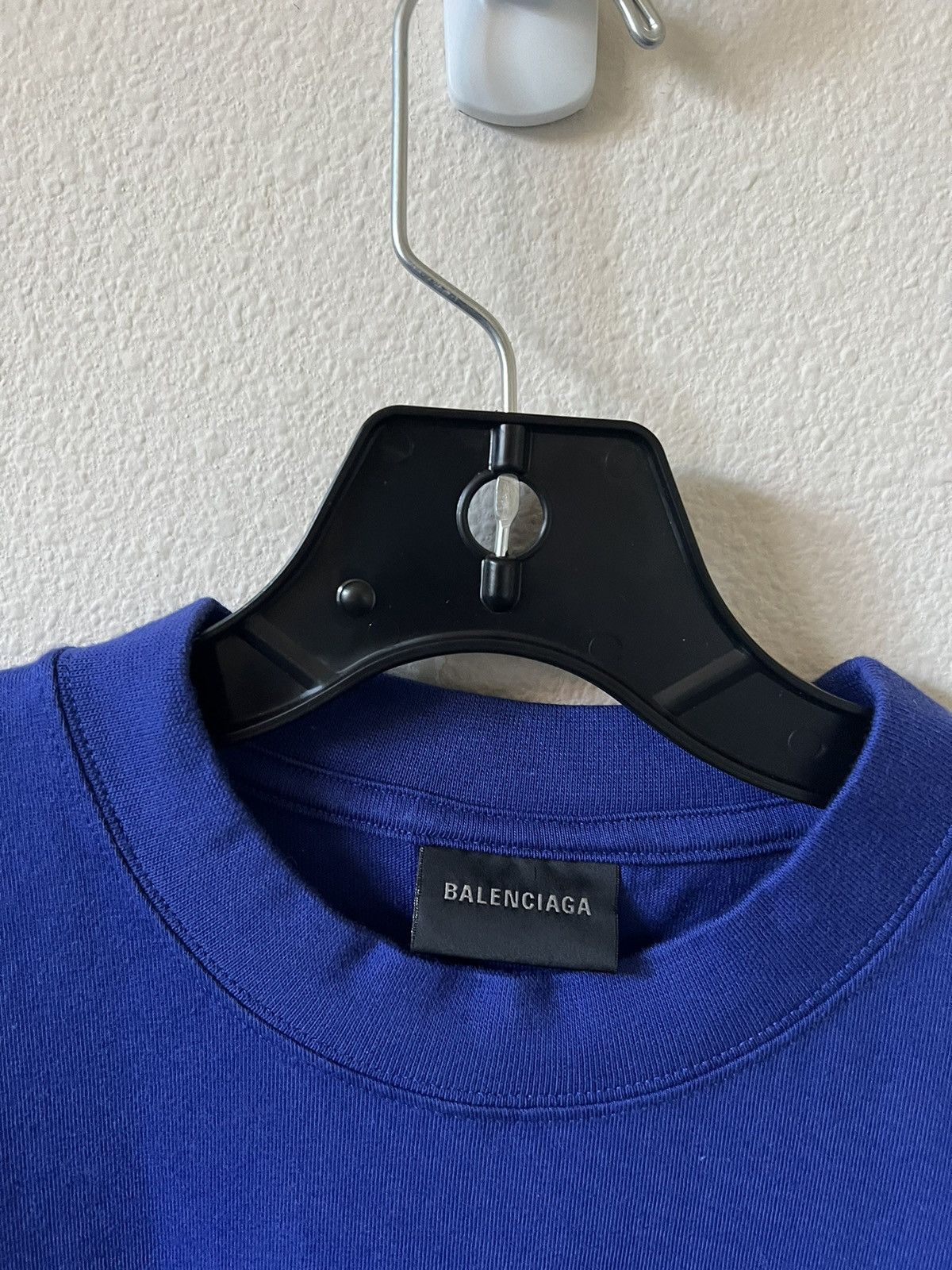 Balenciaga Balenciaga Embroidered Logo T-shirt Size S / US 4 / IT 40 - 6 Thumbnail