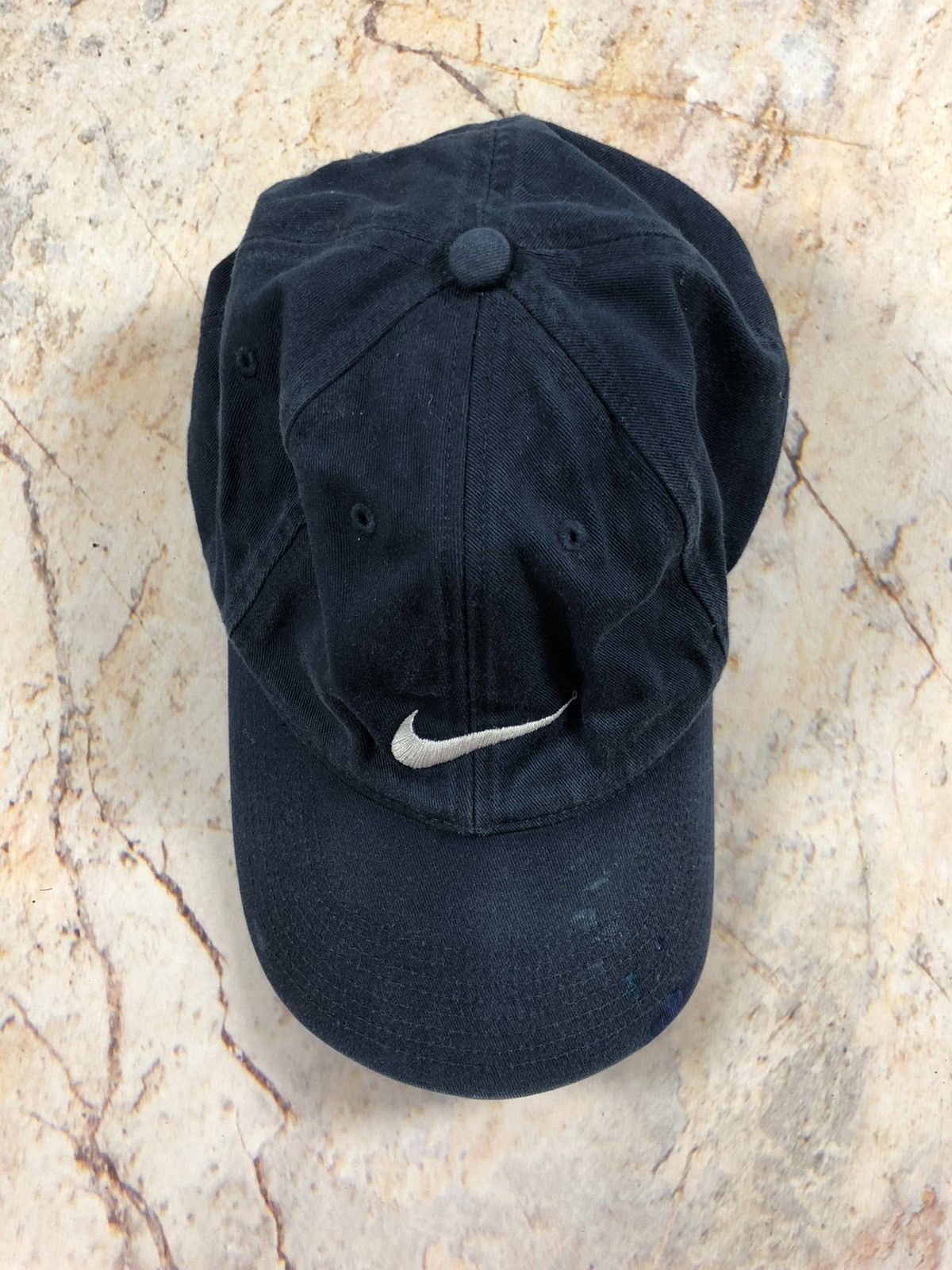 Nike × Vintage Nike vintage blue logo cap Size ONE SIZE - 1 Thumbnail