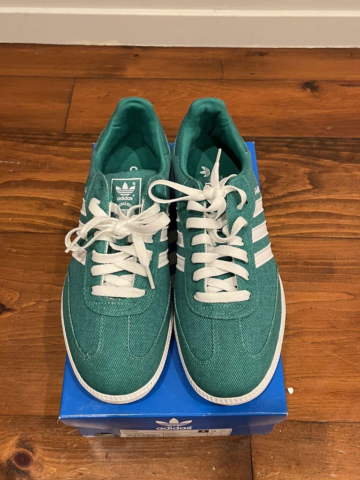 Adidas Adidas Samba Canvas Mint Green/White Size US 8.5 / EU 41-42 - 2 Thumbnail