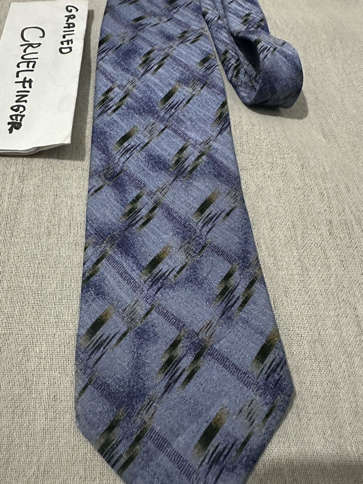 Kenzo × Vintage Kenzo Tie Nice Design Art Size ONE SIZE - 2 Thumbnail