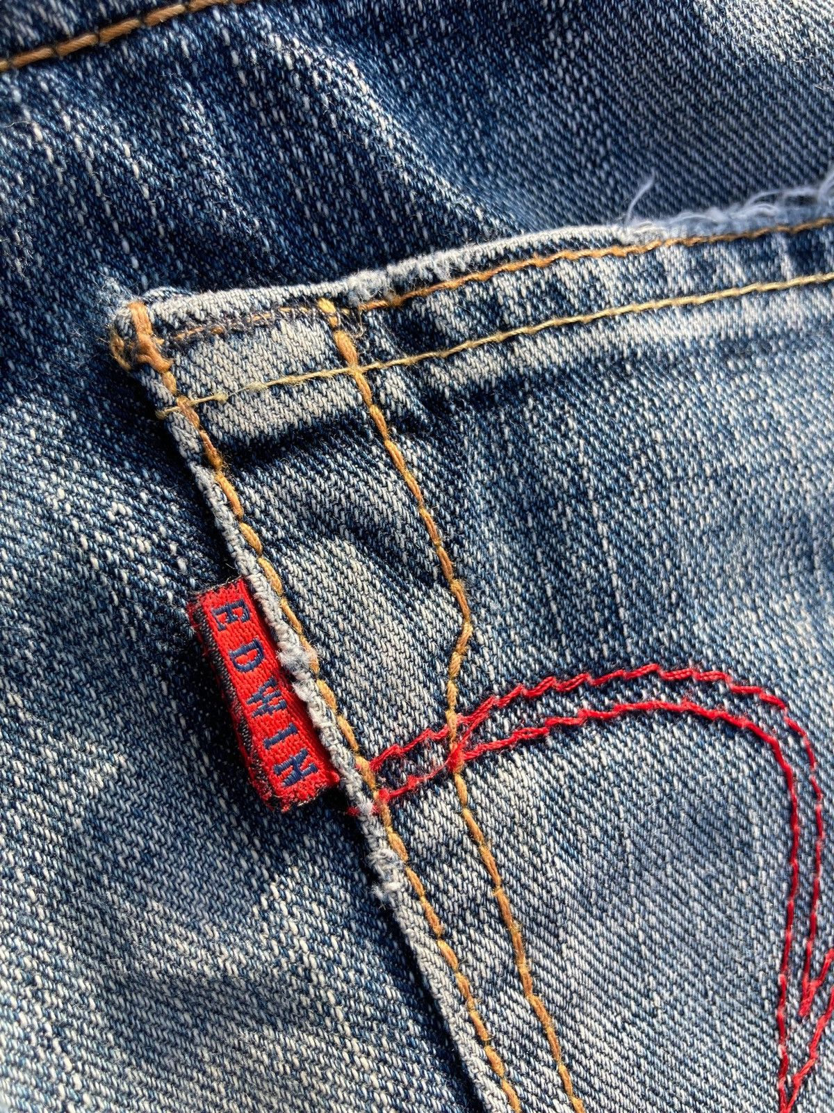 Edwin Vintage 90s Edwin Summer Blue Trip Size US 30 / EU 46 - 16 Thumbnail