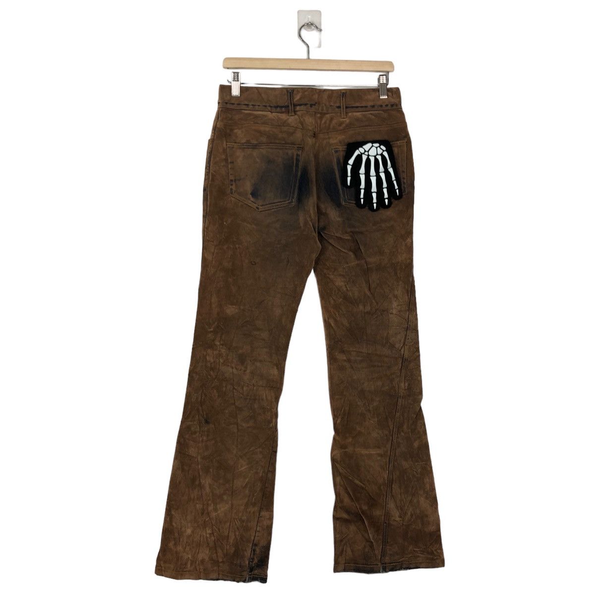 Hysteric Glamour VINTAGE BOWCUT DESIGN DENIM BUFFALO BOBS JEANS Size US 30 / EU 46 - 6 Thumbnail
