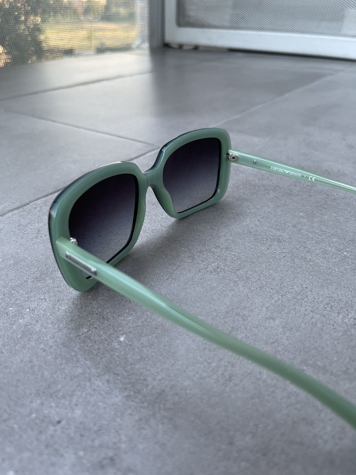 Emporio Armani Emporio Armani EA4007 5045/8G Green Black 3D Sunglasses Size ONE SIZE - 6 Thumbnail