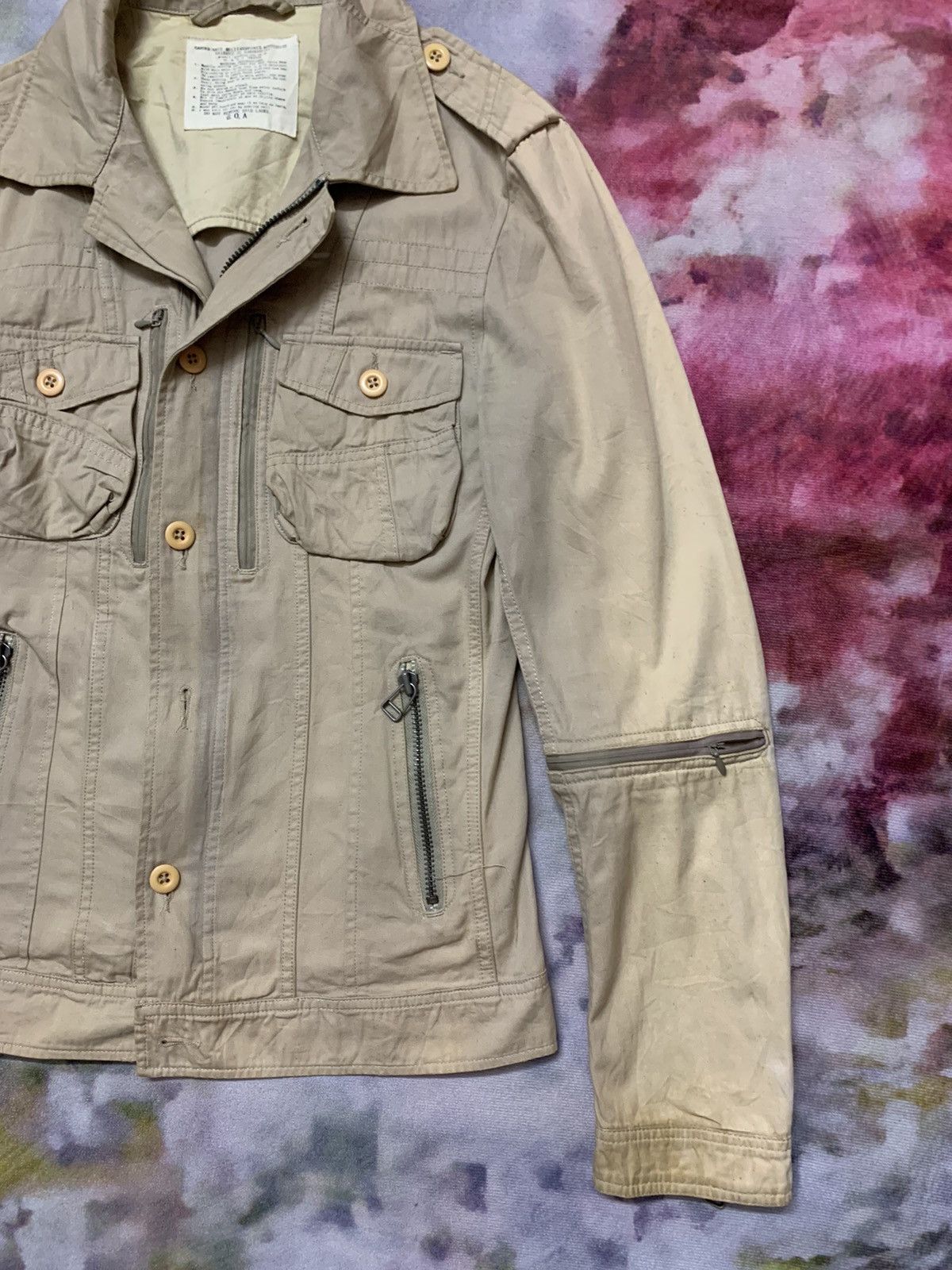 GOA Japanese Brand G.O.A Apocalypse Steampunk Cargo Jacket Size US S / EU 44-46 / 1 - 4 Thumbnail