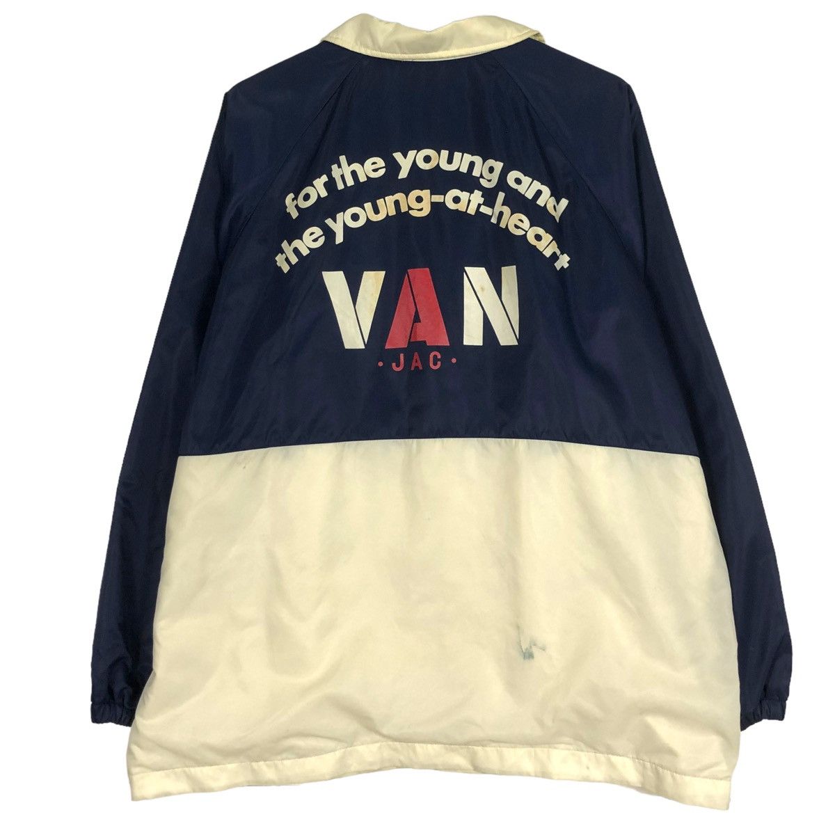 Japanese Brand × Van 💥 VAN JAC JAPAN VINTAGE COACH NYLON JACKET Size US XL / EU 56 / 4 - 1 Thumbnail