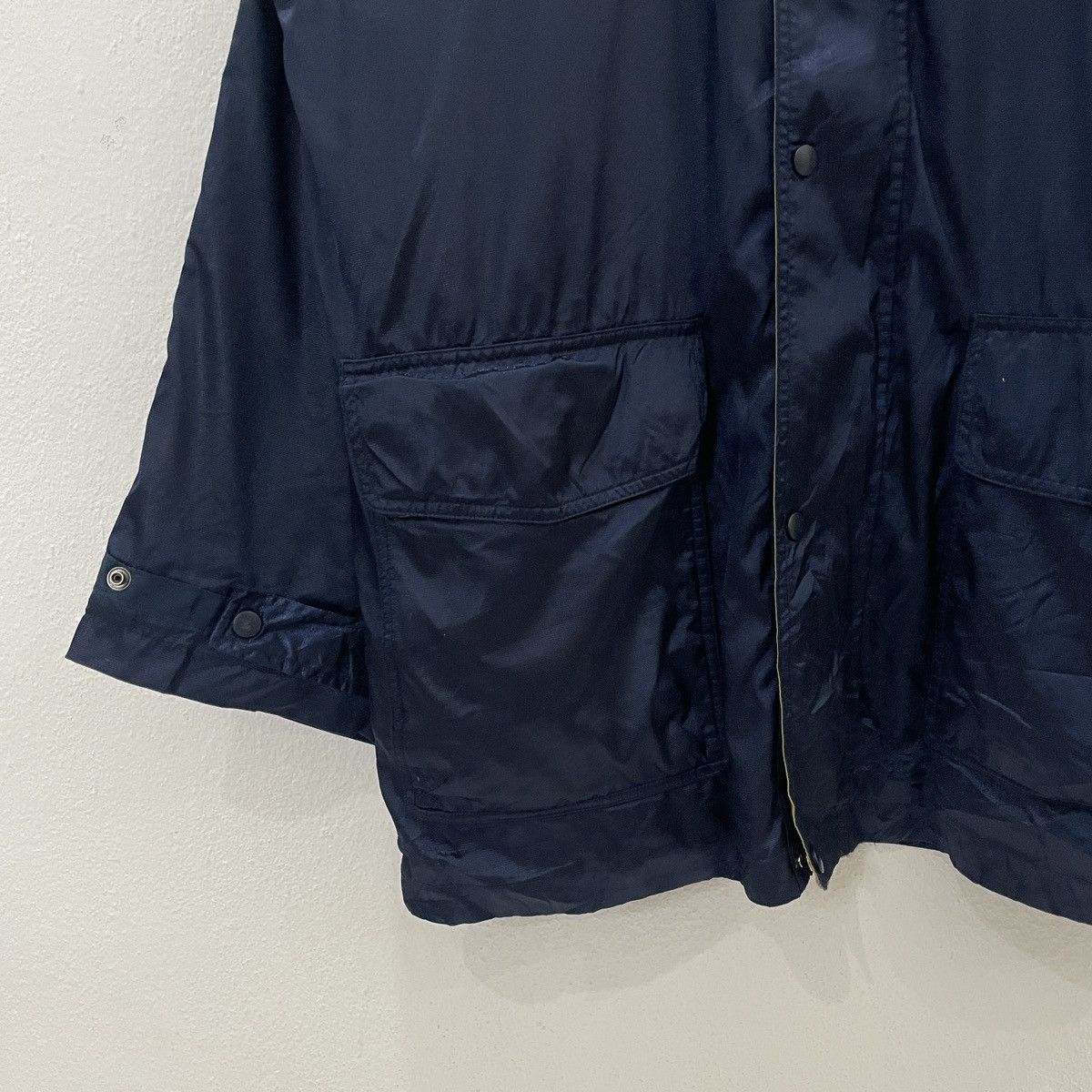Nike Vintage 90s Nike Swoosh Big Logo Long Jacket Size US XL / EU 56 / 4 - 11 Thumbnail