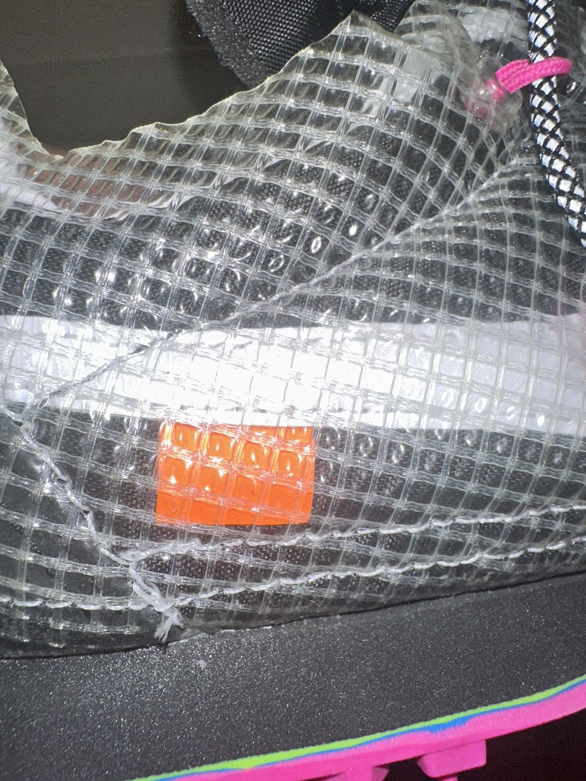 Nike × Off-White Nike Waffle Racer Off-White Black (Women's) Size US 8.5 / IT 38.5 - 7 Thumbnail