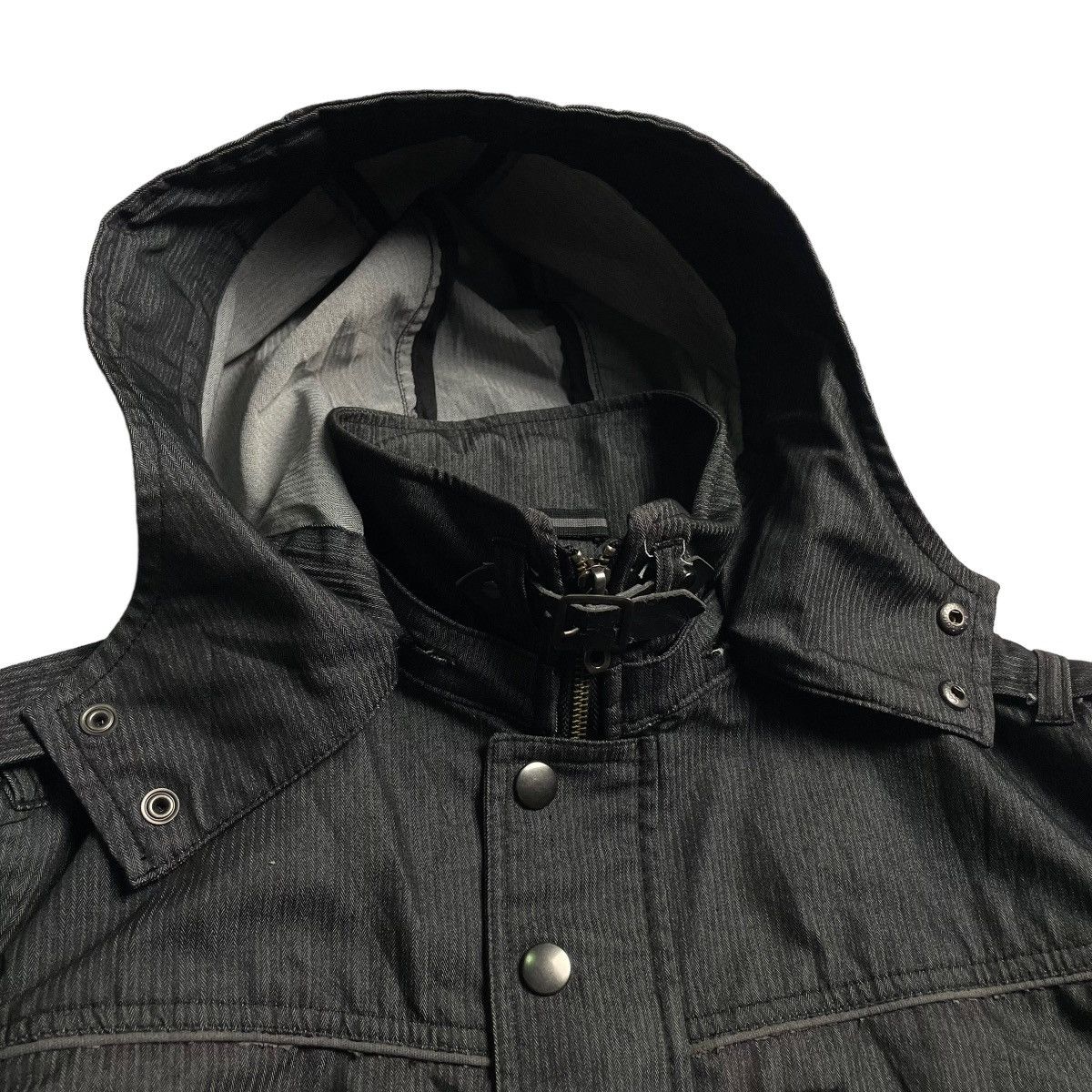 If Six Was Nine × Japanese Brand × Le Grande Bleu (L.G.B.) 🇯🇵 MALE & CO MULTIPOCKET PUNK GOTHIC JACKET Size US M / EU 48-50 / 2 - 7 Thumbnail