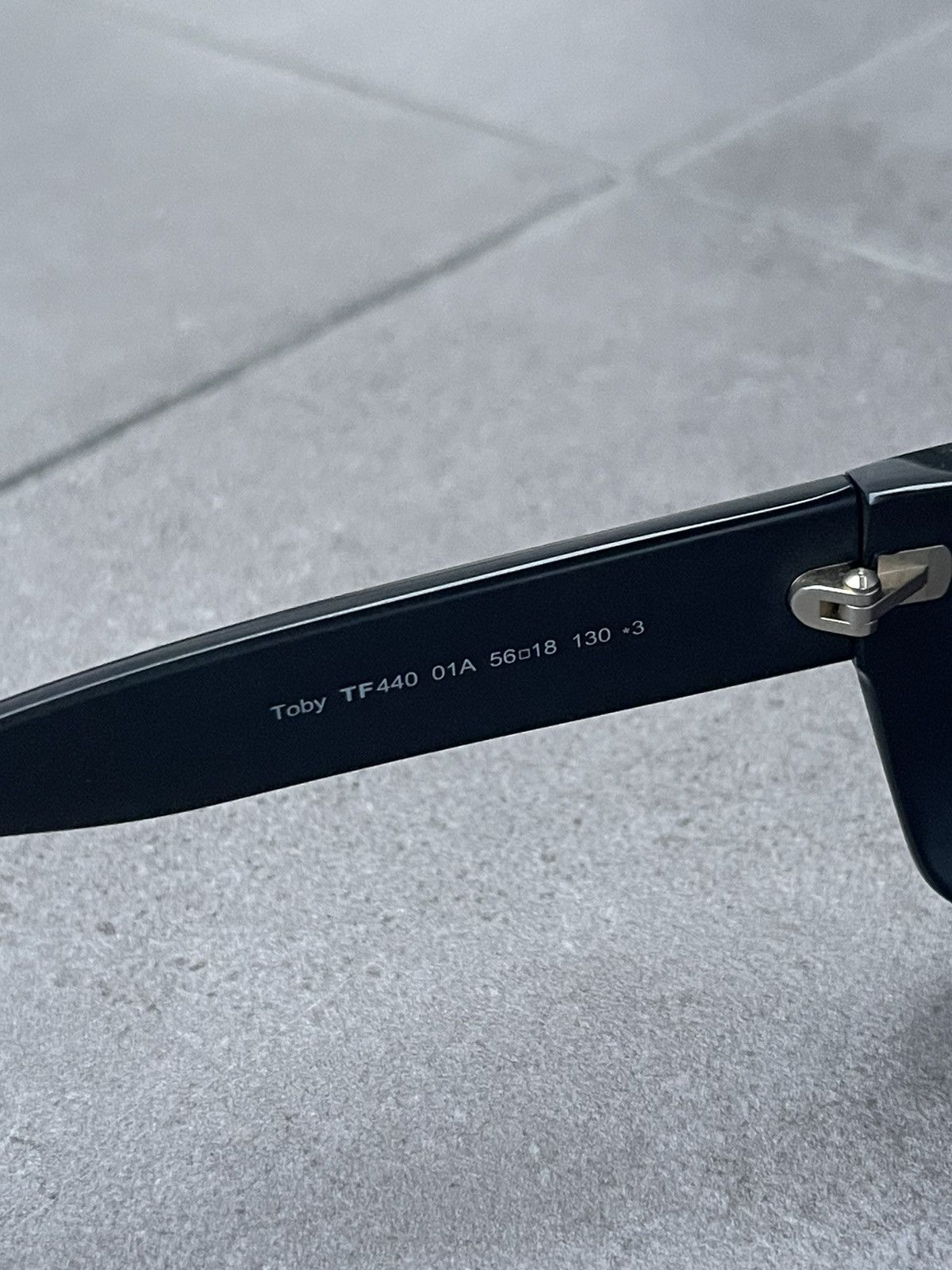 Tom Ford !DS! Tom Ford Toby TF440 01A 3D Square Black Sunglasses Size ONE SIZE - 14 Thumbnail