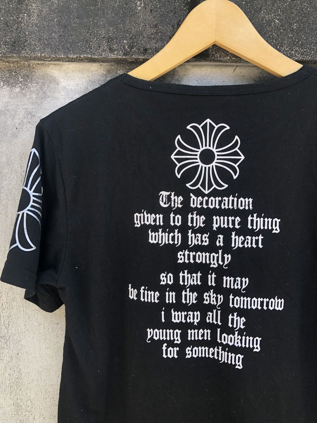 Hysteric Glamour × If Six Was Nine × Japanese Brand Double Layers Slash Number Poem Like Chrome Hearts Size US M / EU 48-50 / 2 - 6 Thumbnail