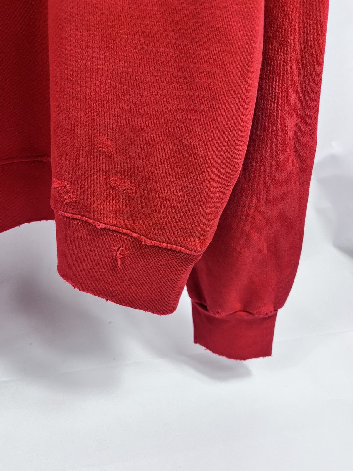 Amiri Oversized logo print distressed sweatshirt Size US L / EU 52-54 / 3 - 7 Thumbnail
