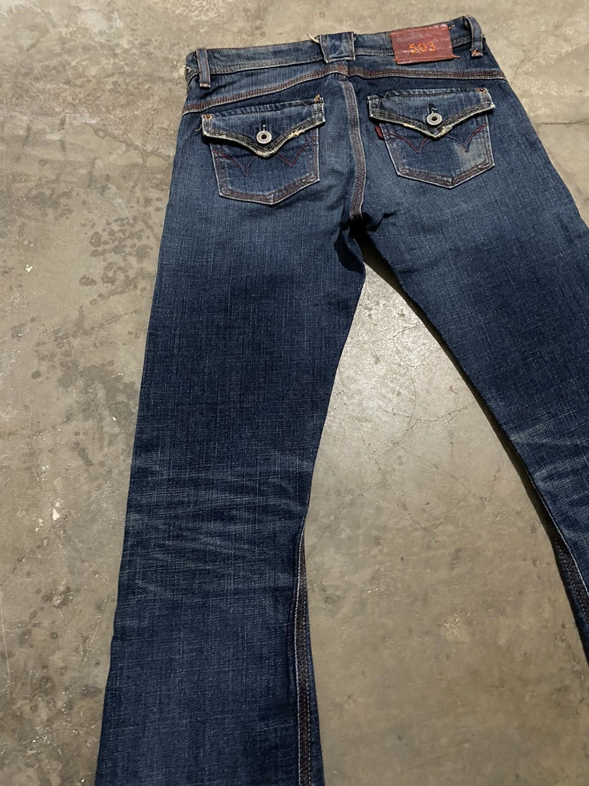 Edwin × Hysteric Glamour × Tornado Mart Flare Jeans Miss Edwin 503 53371S Flared Jeans Size 28" / US 6 / IT 42 - 2 Thumbnail