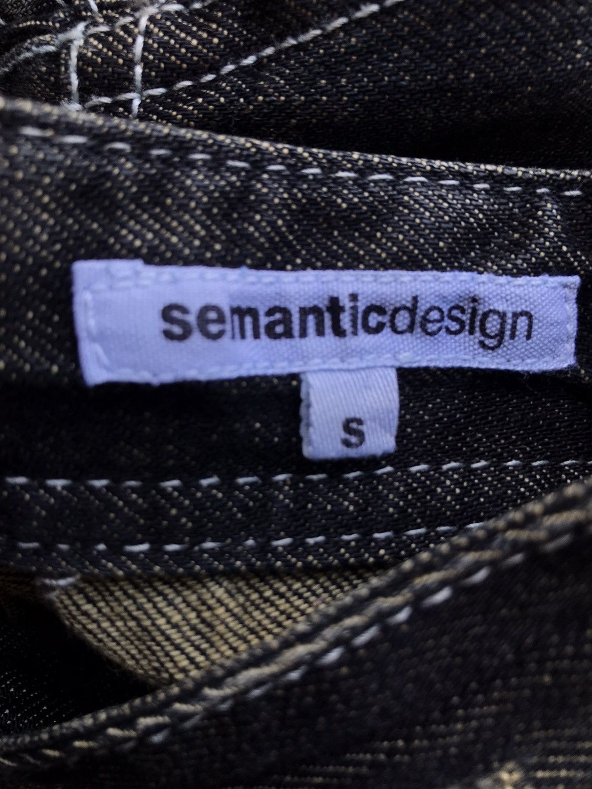 Japanese Brand Semantic Design Distressed Denim Size US 30 / EU 46 - 10 Thumbnail