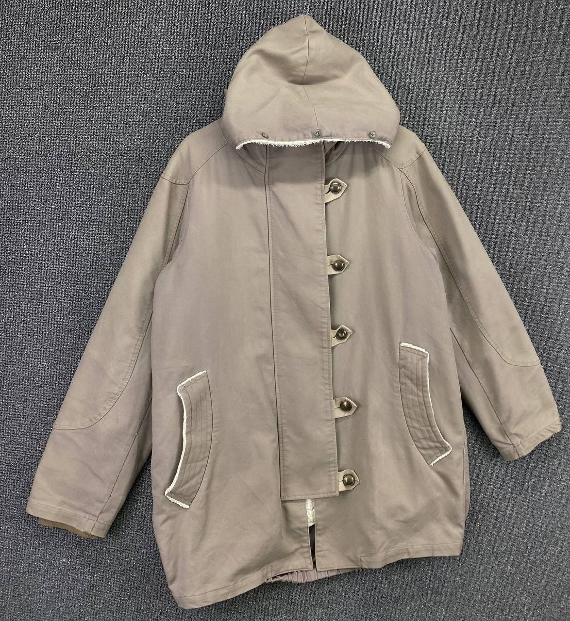 Issey Miyake Vintage Issey Miyake Tsumori Chisato Sherpa Hoodie Jacket Size US M / EU 48-50 / 2 - 2 Thumbnail