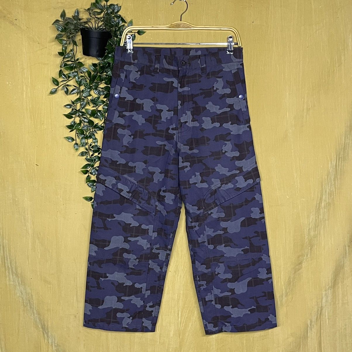 Final Home A4 FINAL HOME LOW CROTCH CROPPED RISE CARGO PANT Size US 30 / EU 46 - 1 Thumbnail