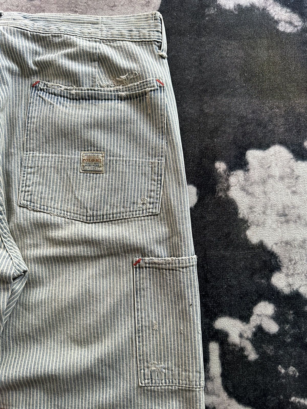 Polo Ralph Lauren 00s Polo Ralph Lauren carpenter wabash denim jeans Size US 34 / EU 50 - 10 Thumbnail