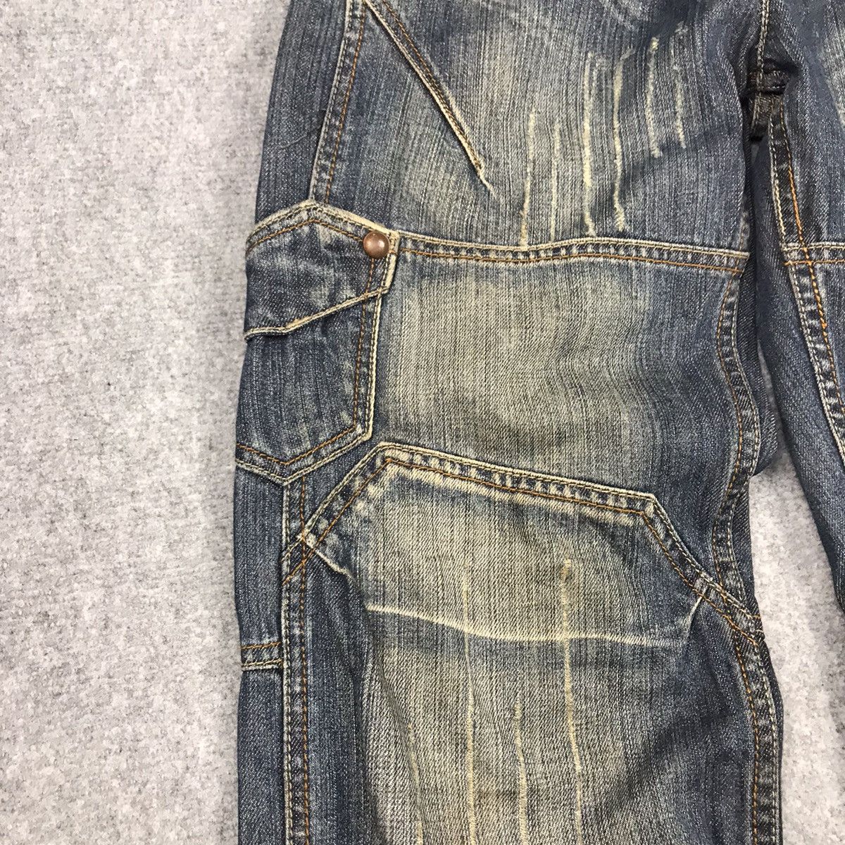 JNCO × Japanese Brand × Vintage BAGGY DENIM POMELO JAPANESE JEANS PANTS Size US 28 / EU 44 - 6 Thumbnail