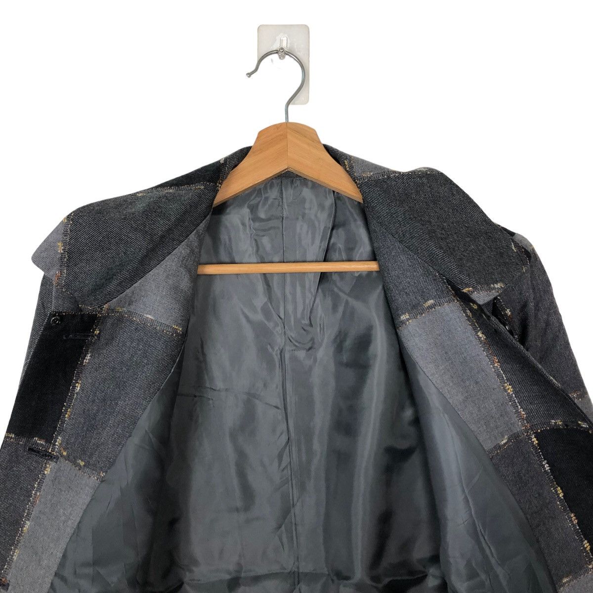 Issey Miyake VINTAGE JAPAN JACKET TARTAN DESIGN ISSEY MIYAKE STYLE Size US M / EU 48-50 / 2 - 10 Thumbnail