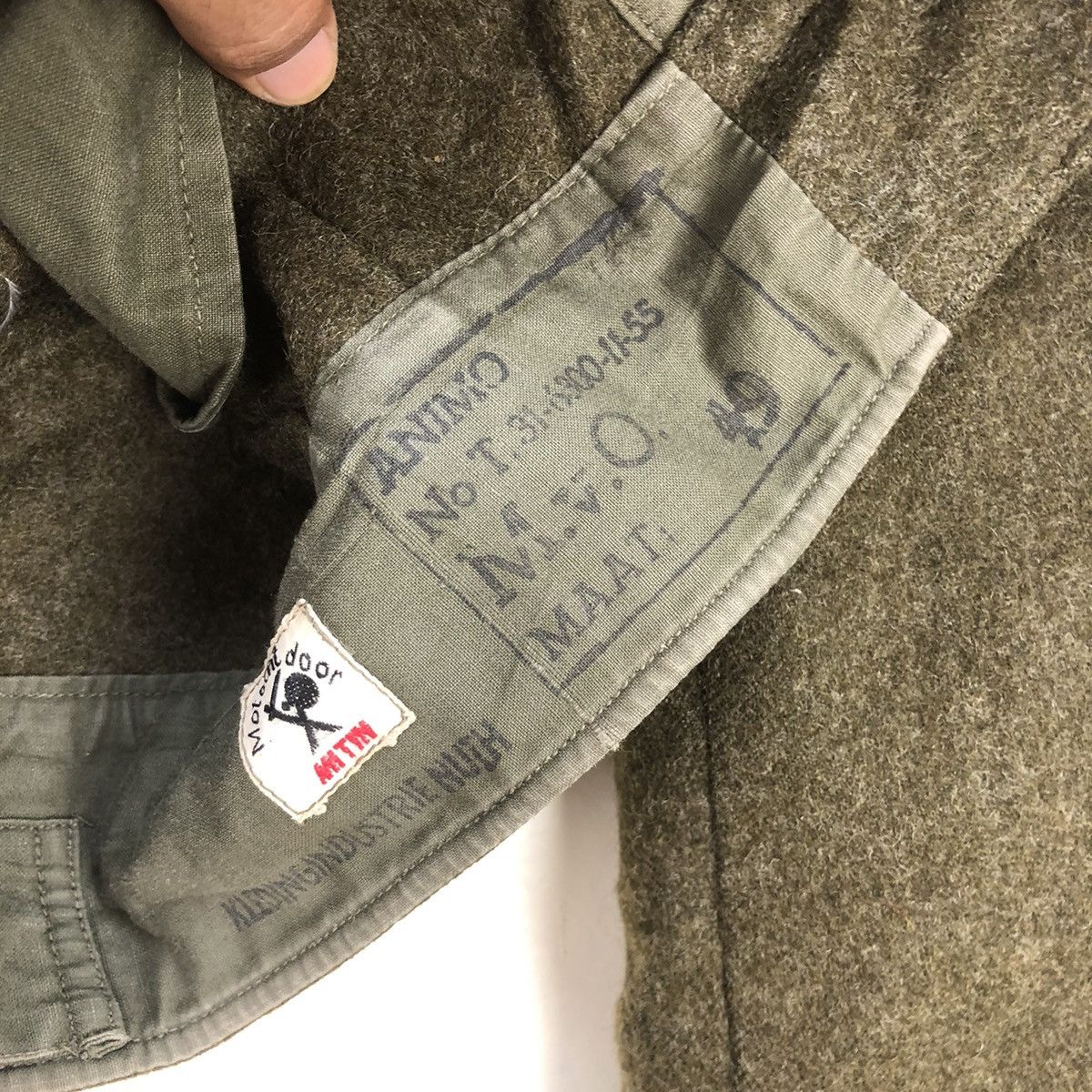 Vintage Vintage Army Military Jacket Size US M / EU 48-50 / 2 - 5 Thumbnail