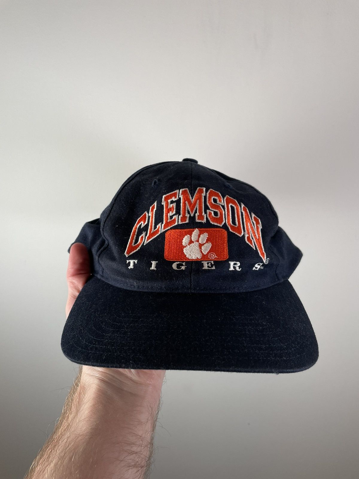 90's Clemson Tigers Twins NCAA Snapback Hat – Rare VNTG