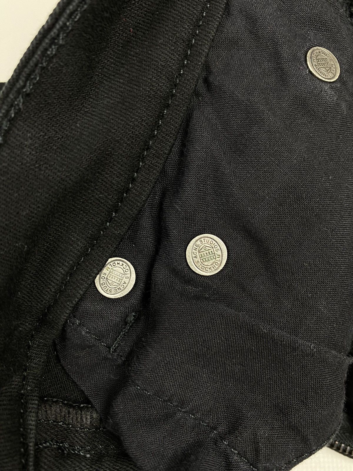 Acne Studios Acne Studios Pin Black ladies jeans size 23 / 32 black Size 23" - 13 Thumbnail