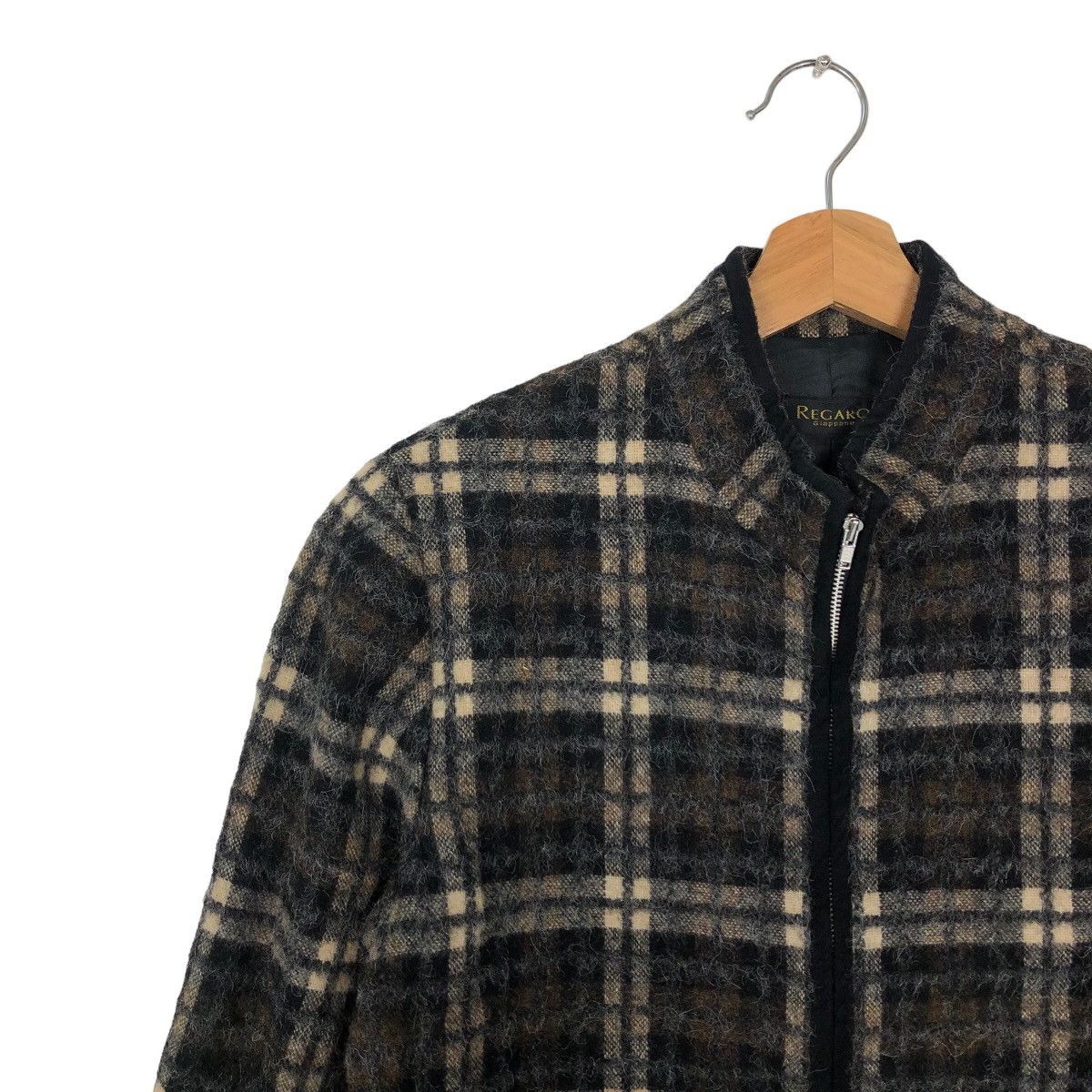 Japanese Brand VINTAGE TARTAN DESIGN JACKET REGARO ISSEY MIYAKE JAPAN Size US M / EU 48-50 / 2 - 6 Thumbnail