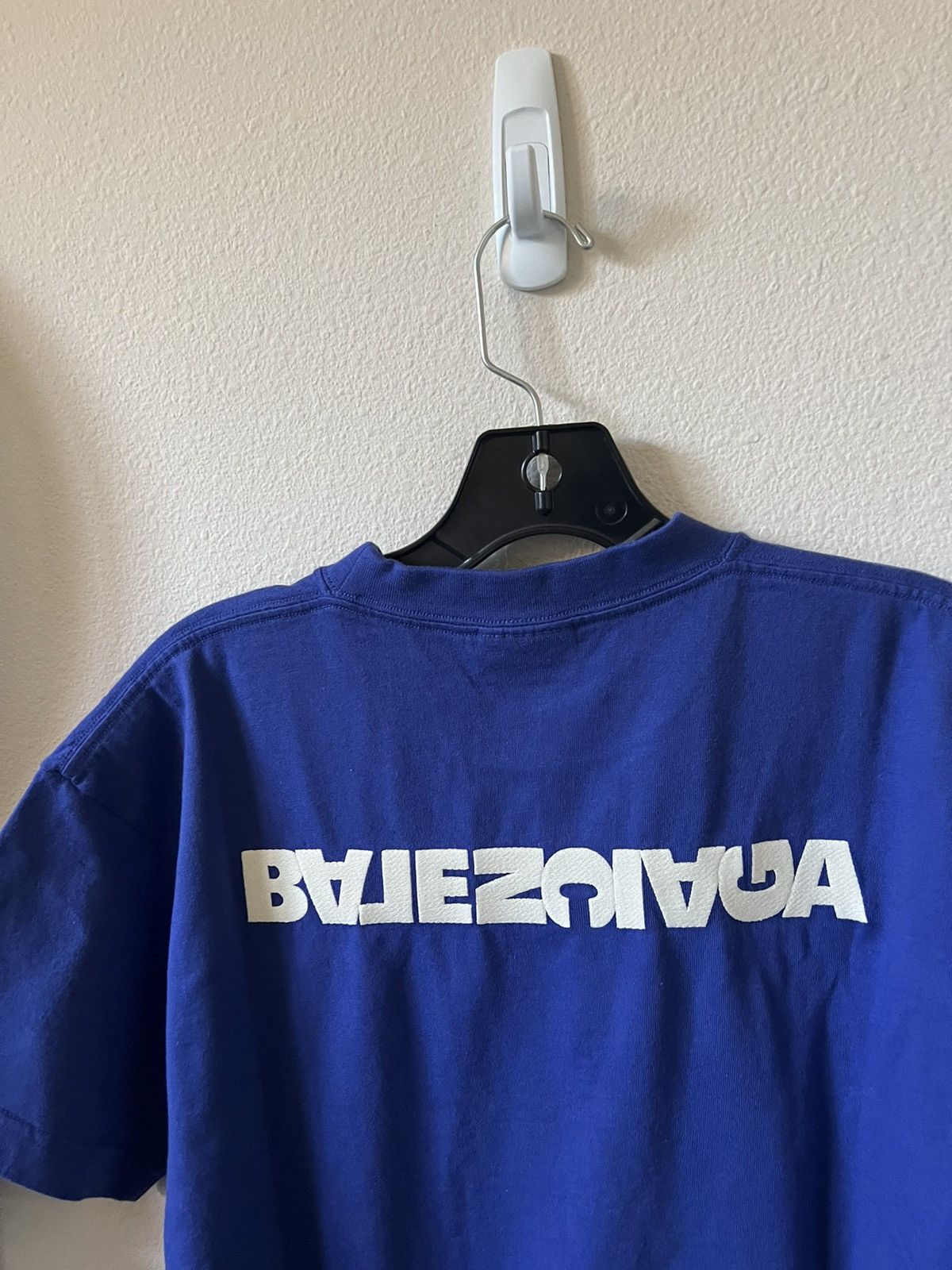 Balenciaga Balenciaga Embroidered Logo T-shirt Size S / US 4 / IT 40 - 4 Thumbnail
