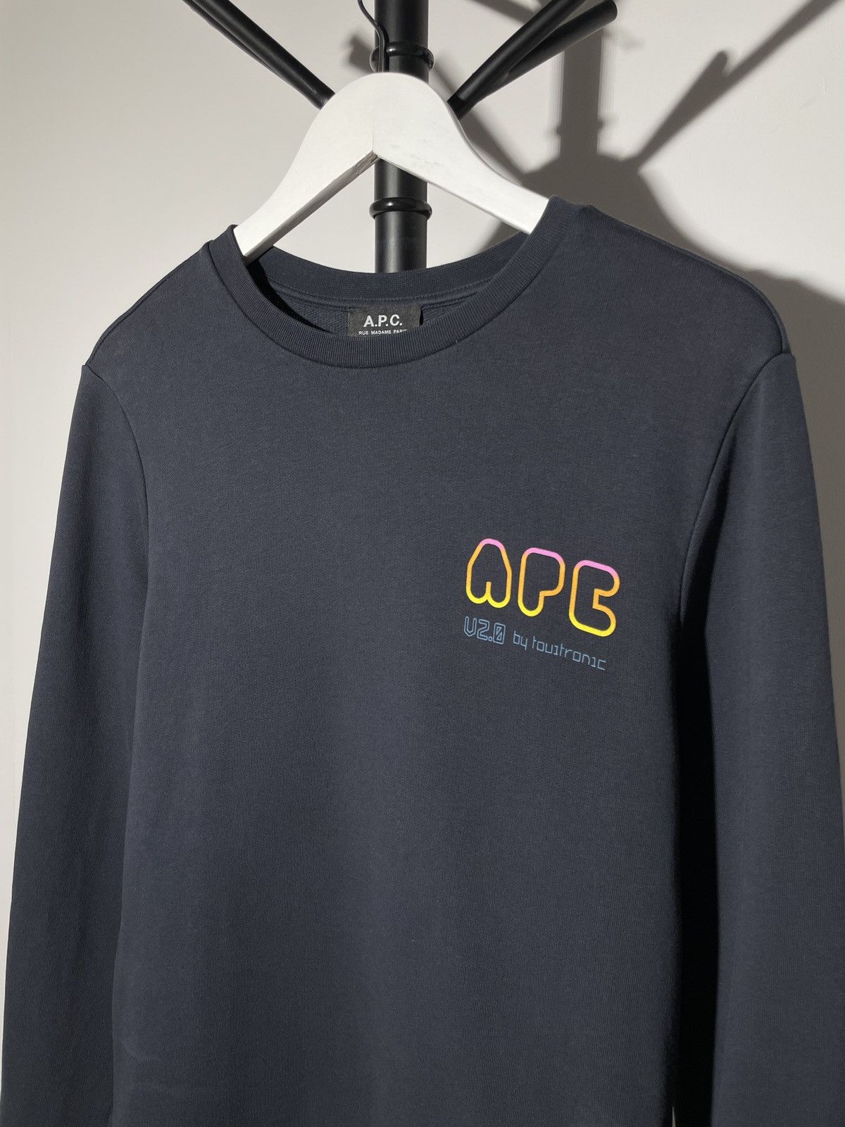 A.P.C. A.P.C. V2.0 Touitronic Women’s Sweatshirt Size M / US 6-8 / IT 42-44 - 2 Thumbnail