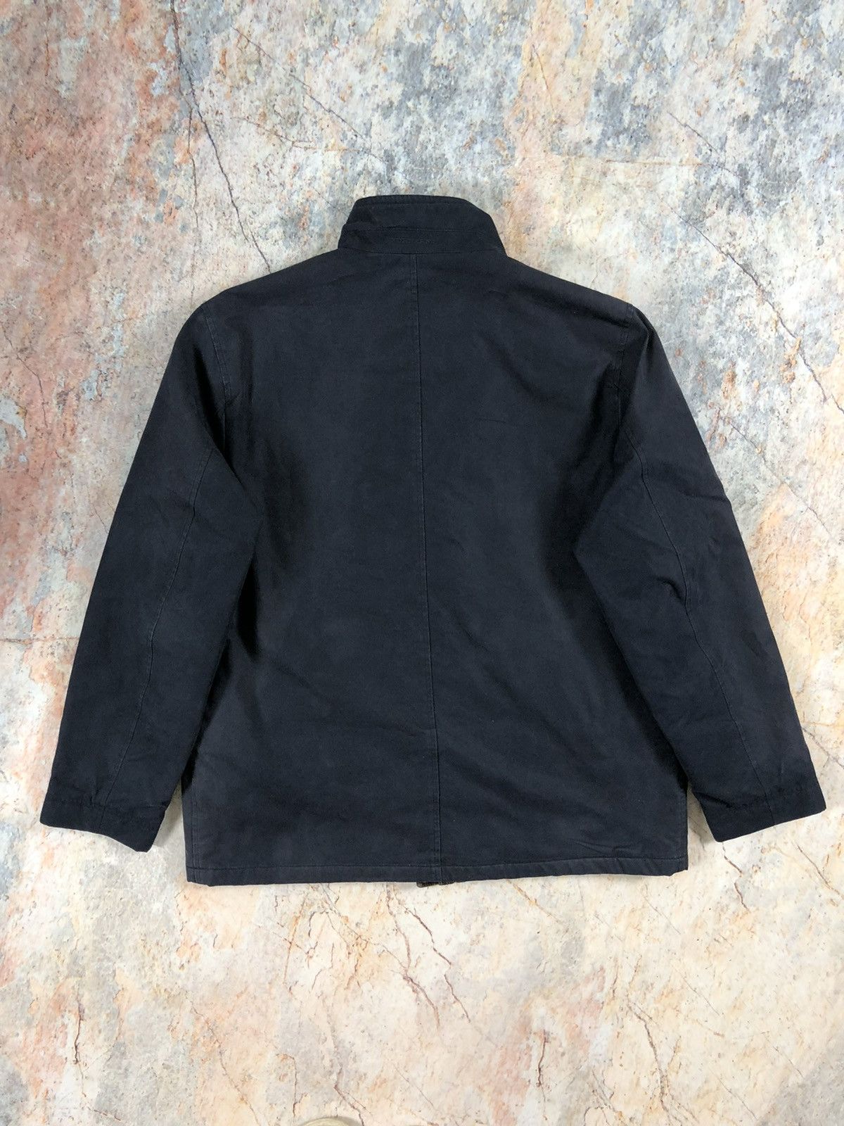 Burberrys vintage navy jacket coat