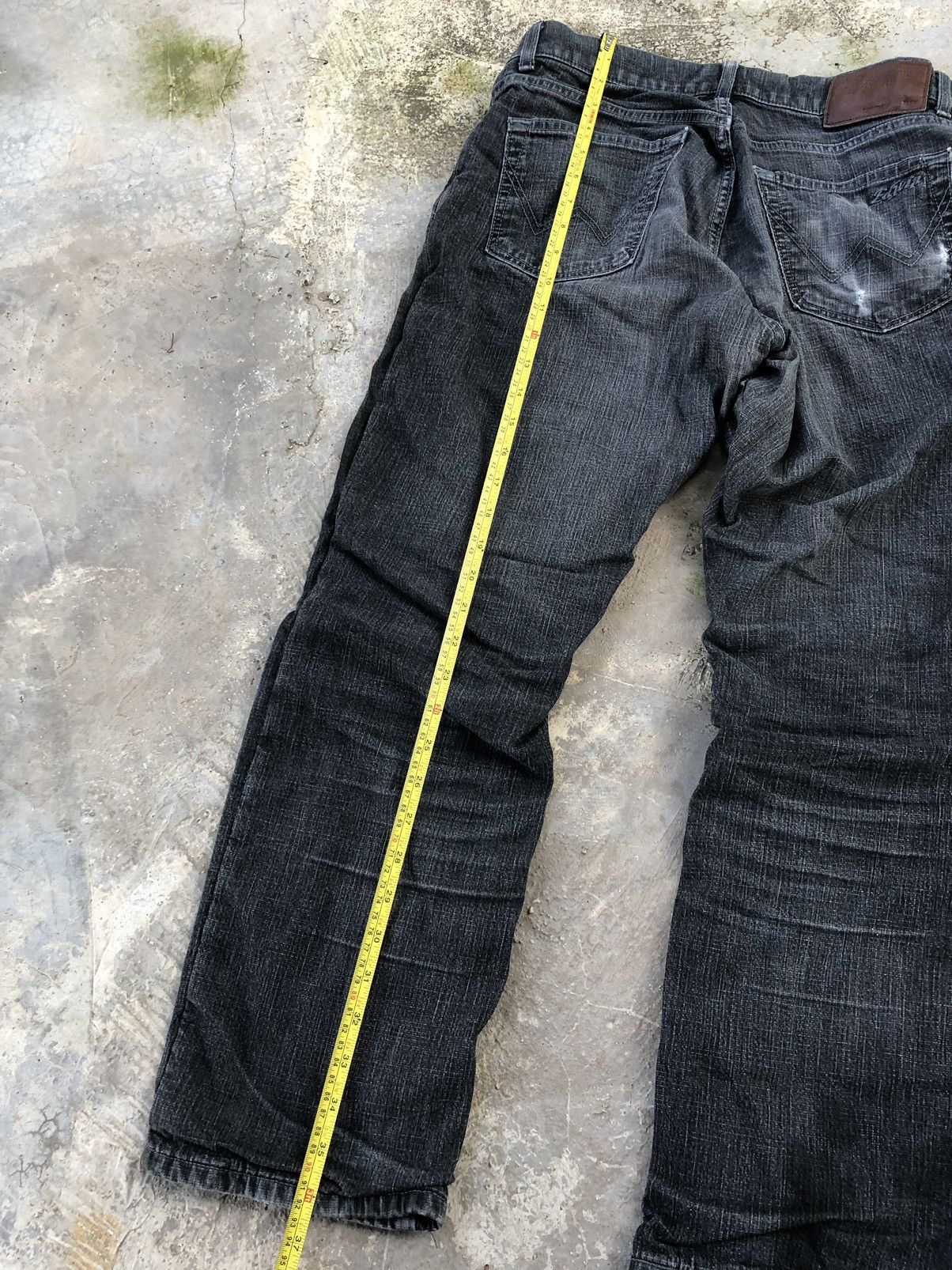 Edwin × Vintage Vintage Edwin Denim Black Jeans Size US 28 / EU 44 - 15 Thumbnail