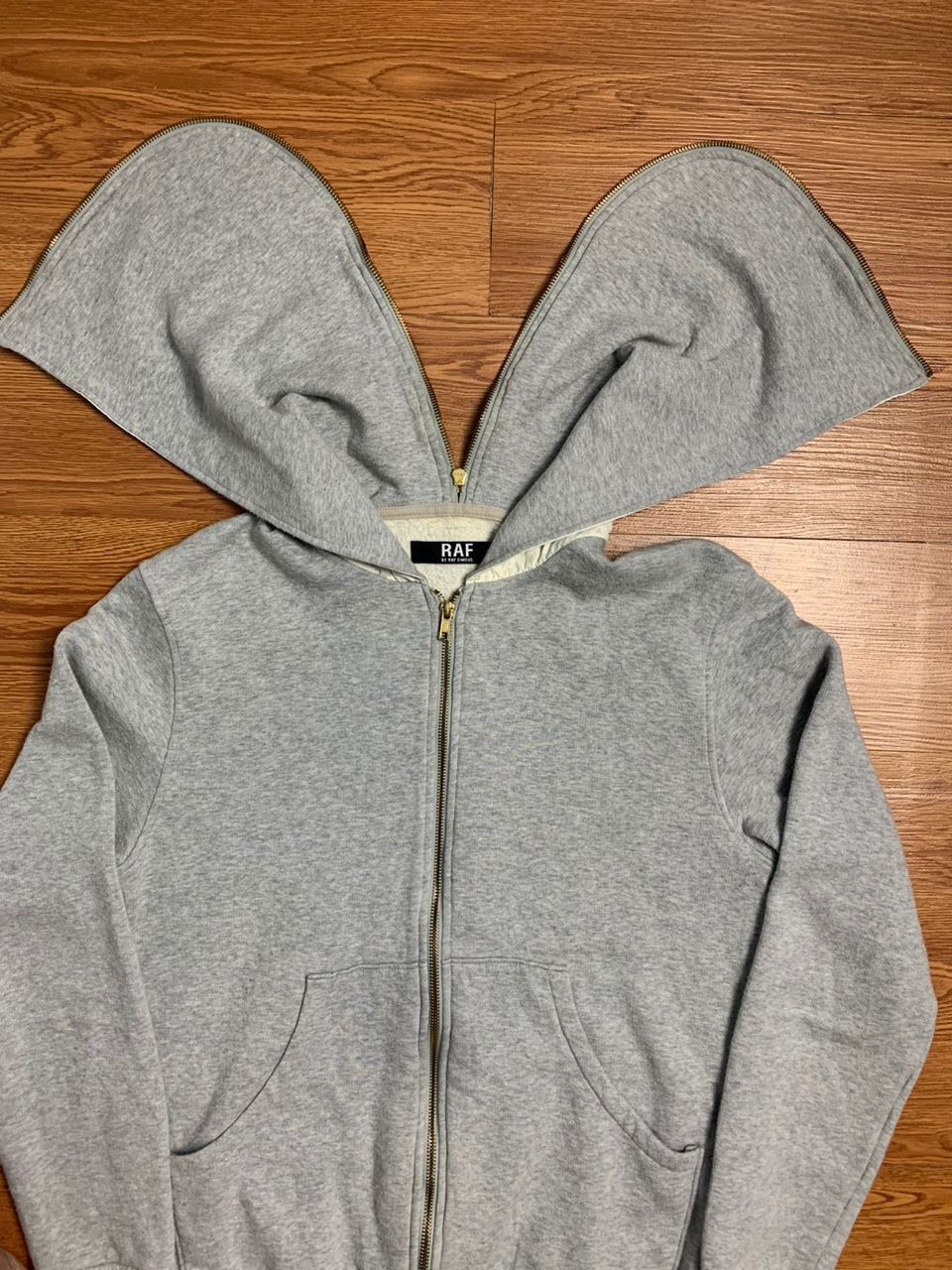 トップス 06AW RAF SIMONS Alien Multi Zip Hoodie RAF by Raf Simons Alien Multi Zip Hoodie - AW06 – Vertical Rags
